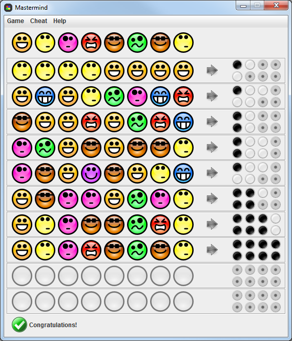 Mastermind mit Solver